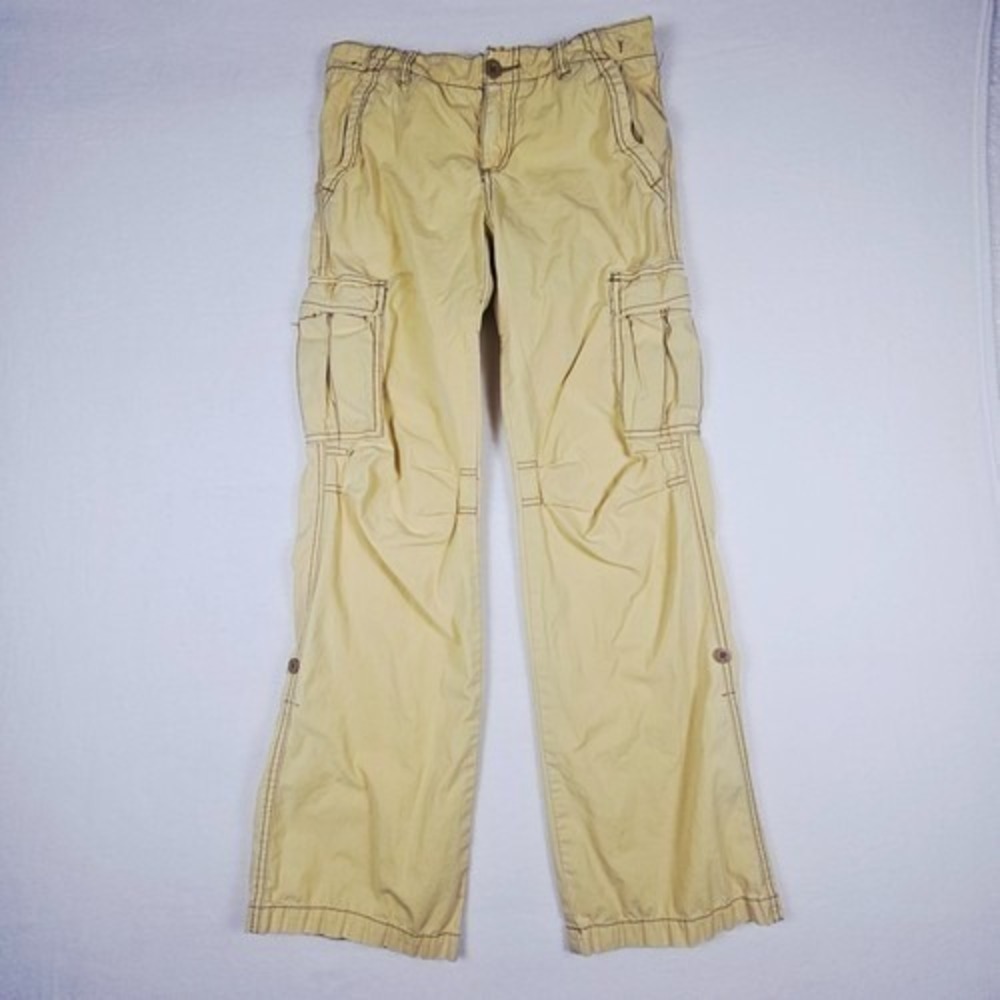 VTG Ralph Lauren Polo Jeans Cargo Pants Women's‎ Sz 4  Paratrooper Cotton